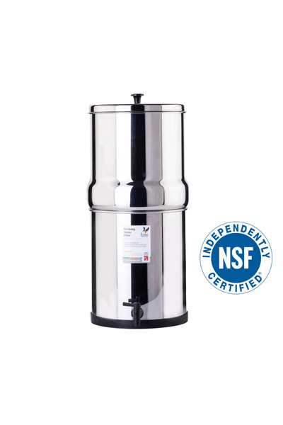 British Berkefeld - 8.5 Lt. Portatif Paslanmaz Çelik Su Arıtma Cihazı x 2 Ult...