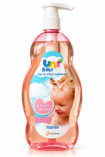 Uni Baby Kolay Tarama Saç Ve Vücut Şampuanı 700 ml