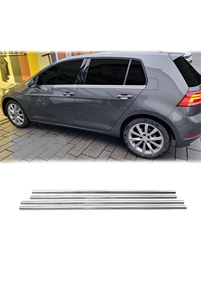 A&G Tuning Volkswagen Golf 7 Krom Cam Çıtası Tk 4 Parça Paslanmaz Çelik