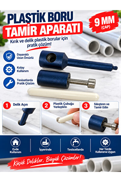 Pprc Plastik Boru Tamir Aparatı 9mm