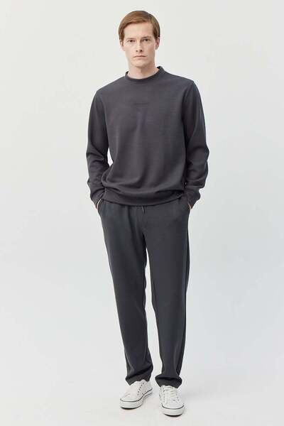 PAULMARK Erkek Beli Bağlamalı Sweat Alt