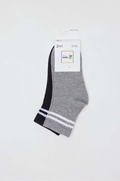 PAULMARK Children's Unisex 2-Pack Tennis Socks