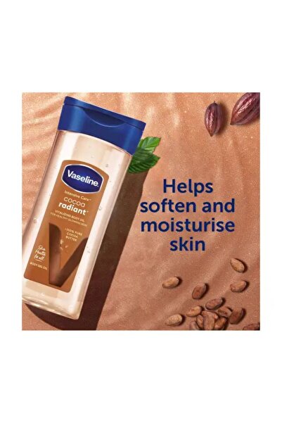 Vaseline Intensive Care Body Oil With Pure Cocoa Butter 200ml