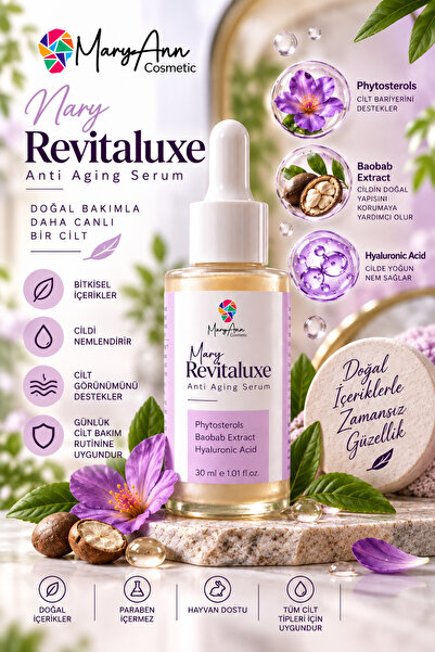 Yaşlanma Ve Kırışıklık Karşıtı Revitaluxe Anti Aging Serum 30 ml