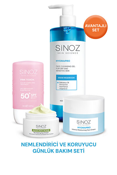 SİNOZ Nemlendirici ve Koruyucu Günlük Bakım Seti