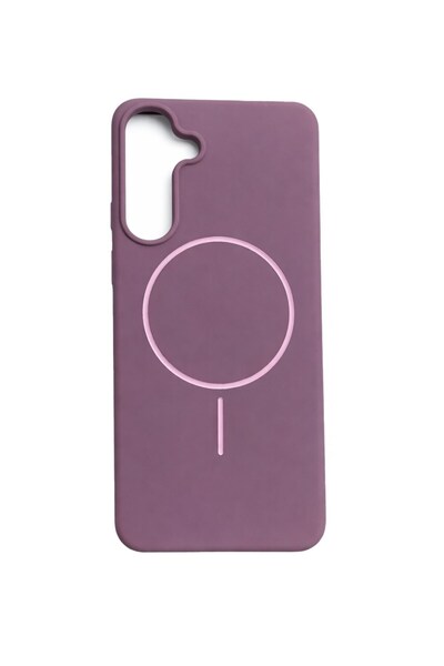 Vissona Samsung Galaxy S25 Kılıf – İçi Kadife – MagSafe Uyumlu – Gül Kurusu R...