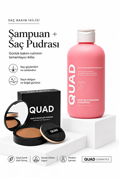 QUAD Perfect Look Set - Shampoo + Closure Set - Unisex
