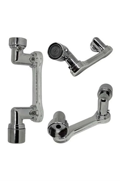 SS HOME CONCEPT Rotatable and Space-Saving Kitchen Faucet Head with Swivel Spout