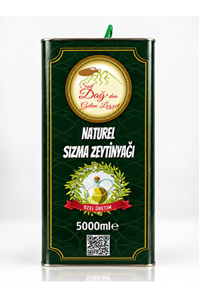 Suat Dağ’dan 5 LT Teneke Naturel Sızma Zeytinyağı