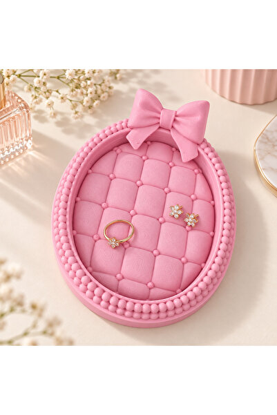 Lunera Accessories Fiyonk Takı Tabağı – 3D Baskı Dekoratif Mücevher & Aksesua...