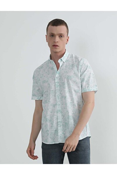 PAULMARK Abstract Pattern Shirt