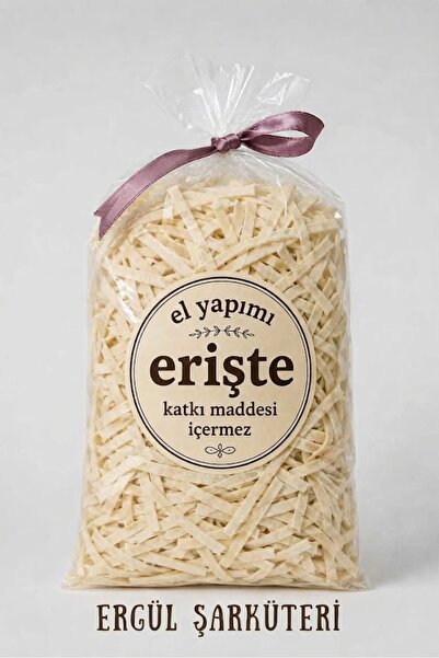 Genel Markalar ERİŞTE \ KESME MAKARNA EL YAPIMI KATKISIZ GURME LEZZET 1 KG