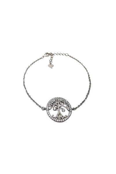 Jolie Silver Bratara din Argint 925 Copac in Cerc, 3.06 g