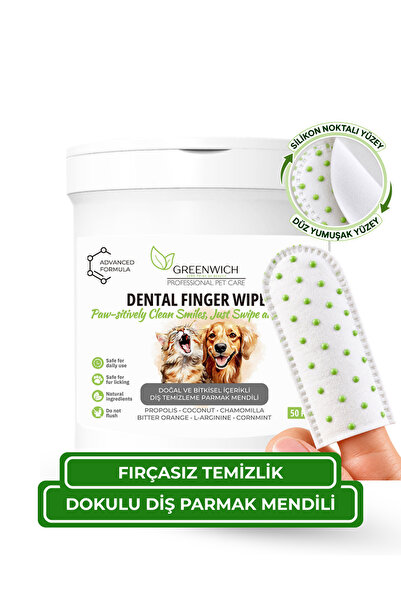 Greenwich Zero Point of Beauty Dokulu Diş Mendili 50 Adet | Plak Tartar Ağız ...