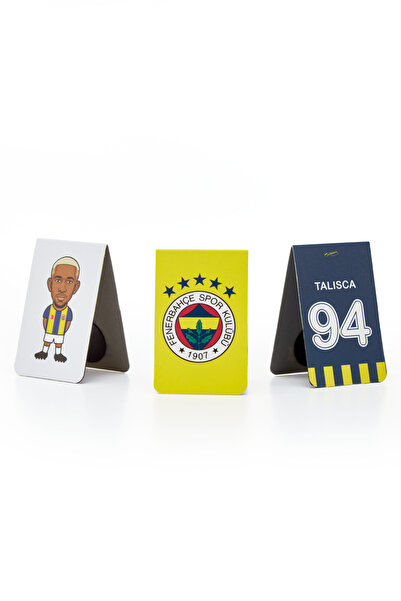 Fenerbahçe Anderson Talisca Σετ 3 Μαγνητικών Σελιδοδεικτών - Αυθεντικό με άδε...