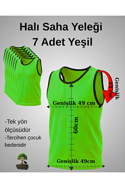 CNNFARMA WELLNESS & BEAUTY Halı Saha Yeleği Futbol Yelek Antrenman Yelek 7'li...