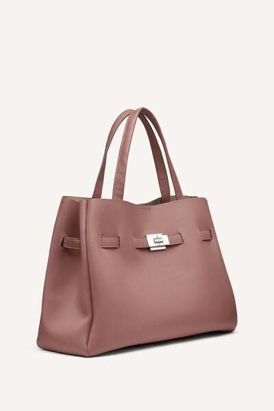 Dkny BRYAR LARGE SATCHEL-PINK-N/S