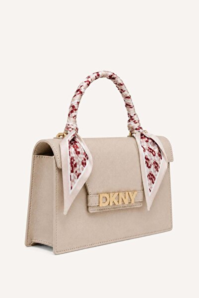 Dkny AVRIL TOP HANDLE FLAP CROSSBODY-LT3 - LT TAUPE-N/S