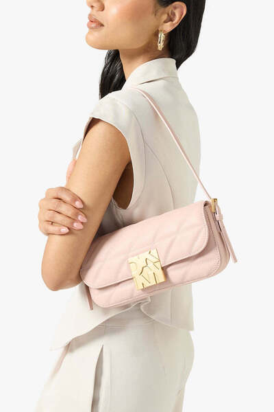 Dkny DARCI FLAP SHOULDER-P8U - PALE BLSH-N/S