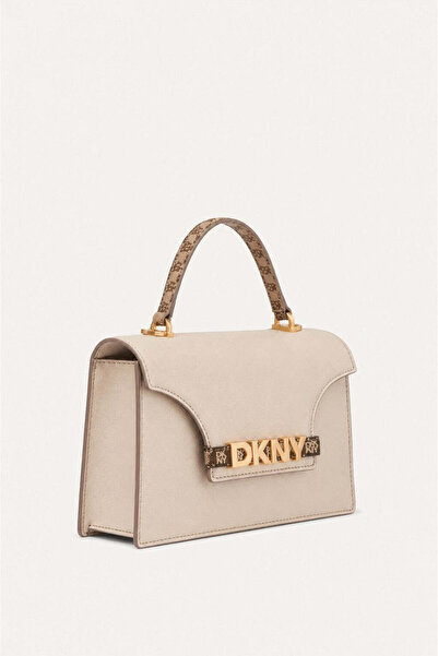 Dkny AVRIL TOP HANDLE FLAP CROSSBODY-LT3 - LT TAUPE-N/S