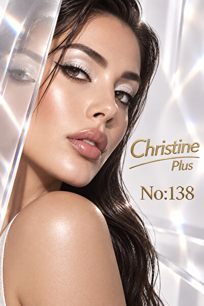 Christine Plus Toz Yapıda İnce Işıltılı Göz Farı - Beyazı No:138 (Eyeshadow)
