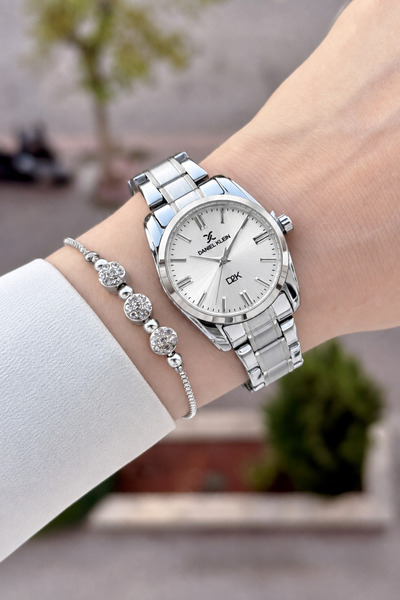 Daniel Klein Gray Color 30 mm Women's Wristwatch Same as Pictured