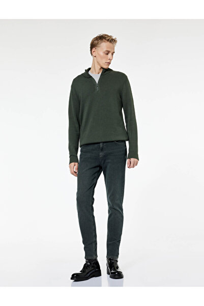 Koton Michael Petrol Erkek Jean Pantolon 7WAM40092ND