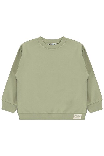 Civil Boys Basic 6-9 Yaş Sweatshirt - Haki