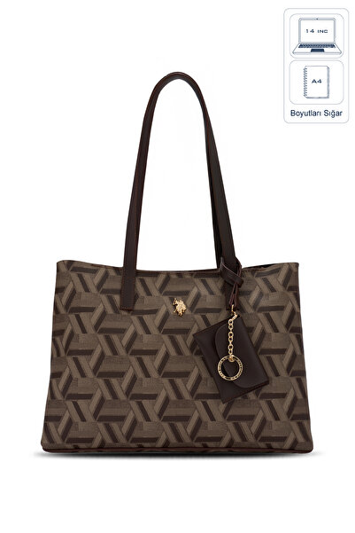 U.S. Polo Assn. Kahve-Kahve Kadın Omuz Çantası Us26510
