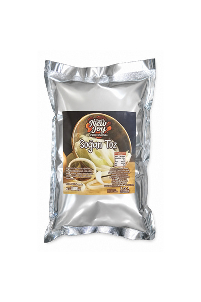 chef's new joy professional Soğan Toz 1000 gr Onion Powder Kurutulmuş Doğal Soğan Tozu
