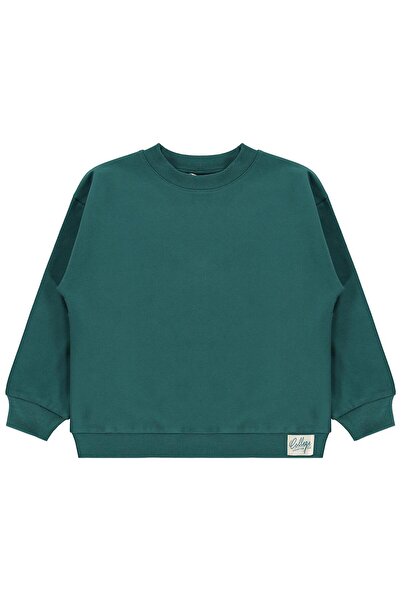 Civil Boys Basic 6-9 Yaş Sweatshirt - Yeşil