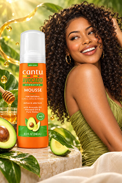 Cantu Avocado Styling Mousse 248ml