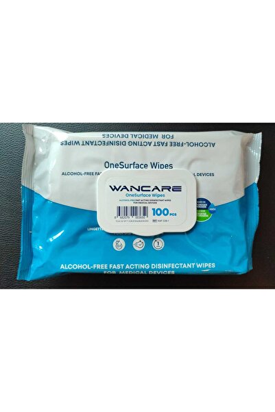 Wancare Onesurface Wipes Tıbbi Cihazlar İçin Alkolsüz Hızlı Etkili Dezenfekta...