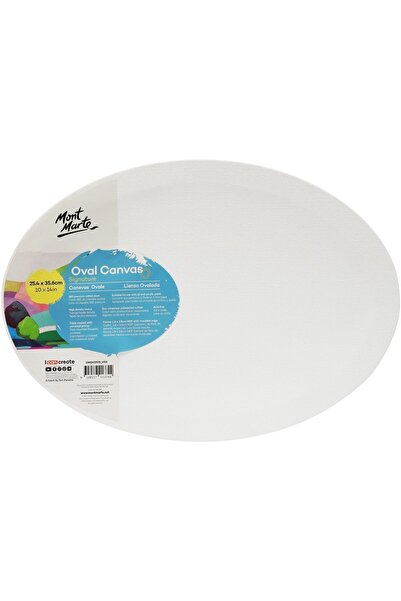 Mont Marte Signature Kanvas Oval D.T. 25.4x35.6cm