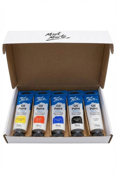 Mont Marte Premium Yağlı Boya Ana Renk Koleksiyonu 75ml