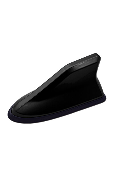 Choice12 Black Carbon Fiber Look Car Roof Top Mount Shark Fin Aerial Antenna ...