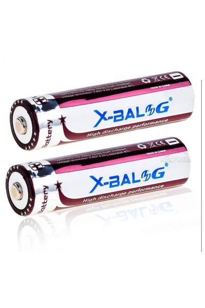 OEM Set 2 Acumulatori X-Balong Li-Ion Tip 18650, 8800 mAh, 3.7V, cu terminal ...