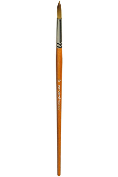 Mont Marte Artist Acrylic Paint Brush Premium Taklon Round 10