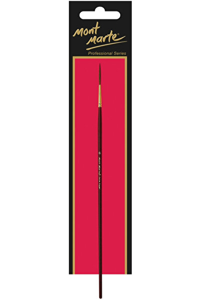 Mont Marte Artist Acrylic Brush Premium Sable Rigger 6