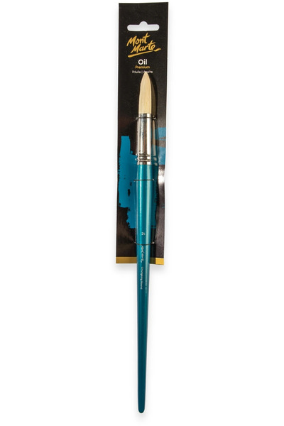 Mont Marte Artist Oil Paint Brush Premium Chungking Round 24