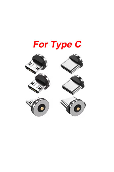 choice2 6pcs for Type C 6Pcs Magnetic Cable Plug Round Fast Charging Adapter ...
