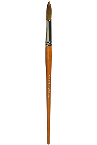 Mont Marte Artist Acrylic Paint Brush Premium Taklon Round 16