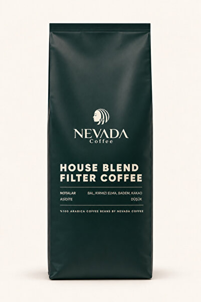 NEVADA House Blend Filtre Kahve 1000 GR | 200 g Türk Kahvesi Hediyeli