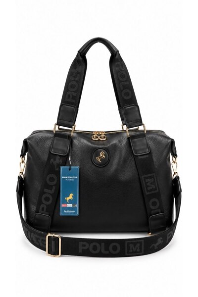 çantamgelsin miami polo clup Kadın salaş yumuşak büyük boy omuz çantası (ebat 33x29 cm)