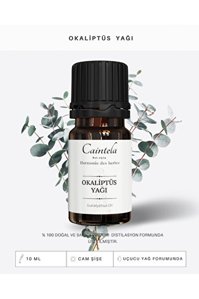 caintela Eucalyptus Oil 10 ml 100% Natural Pure