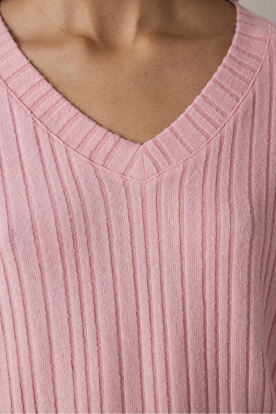 Penti Pembe Cozy Pink Pantolon Termal Etkili Pijama Takımı