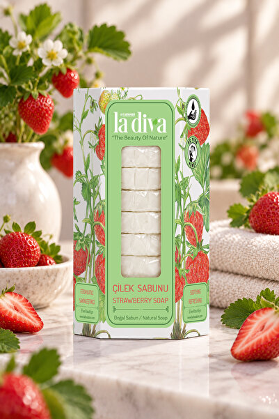 La Diva Hungry Wash Pack Strawberry Soap 10 X 15 g