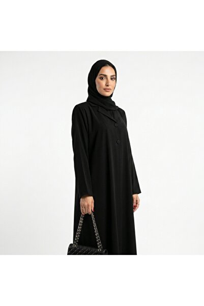 lutezi Women's Abaya Burzen in a Straight Cut - Luxurious Royal Crepe Fabric ...