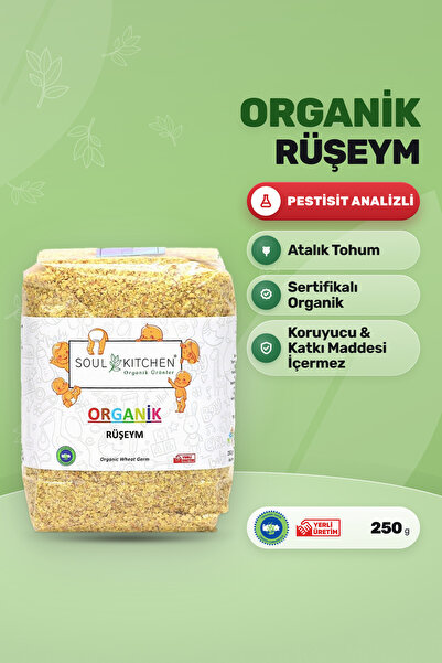 Soul Kitchen Organik Ürünler Organik Rüşeym Eko Paket Katkısız 250 g