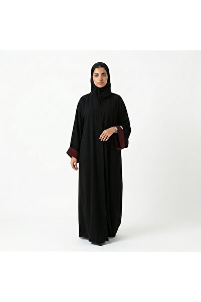 lutezi عباية الريم نسائية لف بقصة نص كلوش وقماش كتان لمار مريح